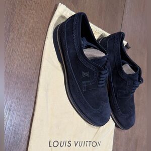 Louis Vuitton Men’s Suede Brogue Shoes - Excellent Condition Size 6 1/2 EU / 8US
